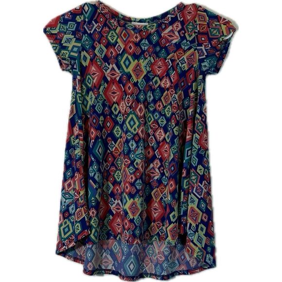 LuLaRoe Multicolor Geometric Print Dress - Picture 1 of 4